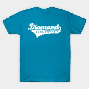 Classic Diamond Elementary Logo White T-Shirt
